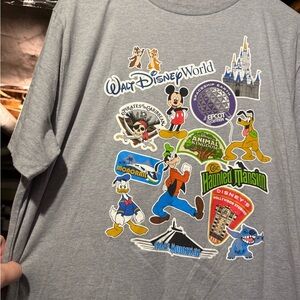 Disney Gray Logo T-Shirt